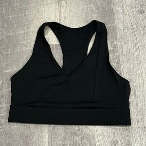 Fabletics‎ Medium Impact Black Sports Bra Women S M Athletic Workout